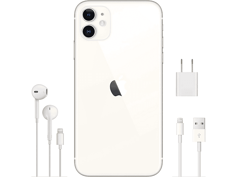 APPLE IPHONE 11 64GB WHITE 64 GB Weiß Dual SIM | MediaMarkt