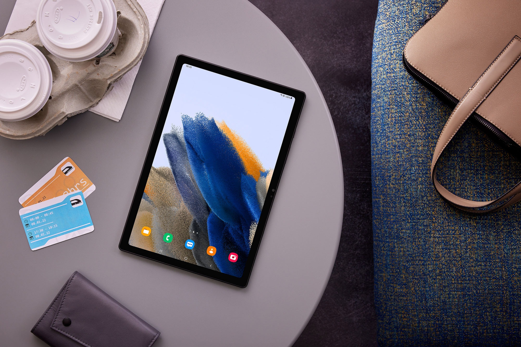 Slate SAMSUNG Galaxy Tab A8 LTE 64GB, 64 GB, 10,5 ", Gray, Connettività Connettività=4G (LTE)