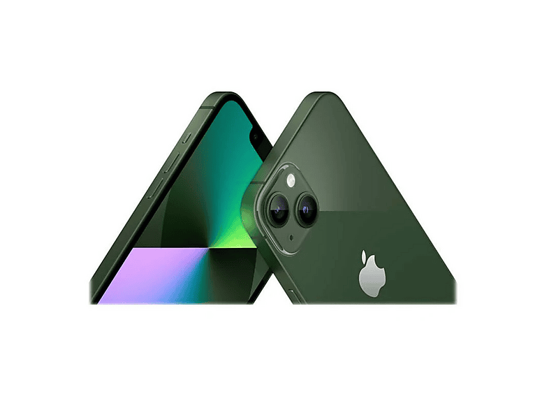APPLE 1530414 MNGK3QL/A IPHONE 13 GREEN 128GB, Verde, Móvil iOS