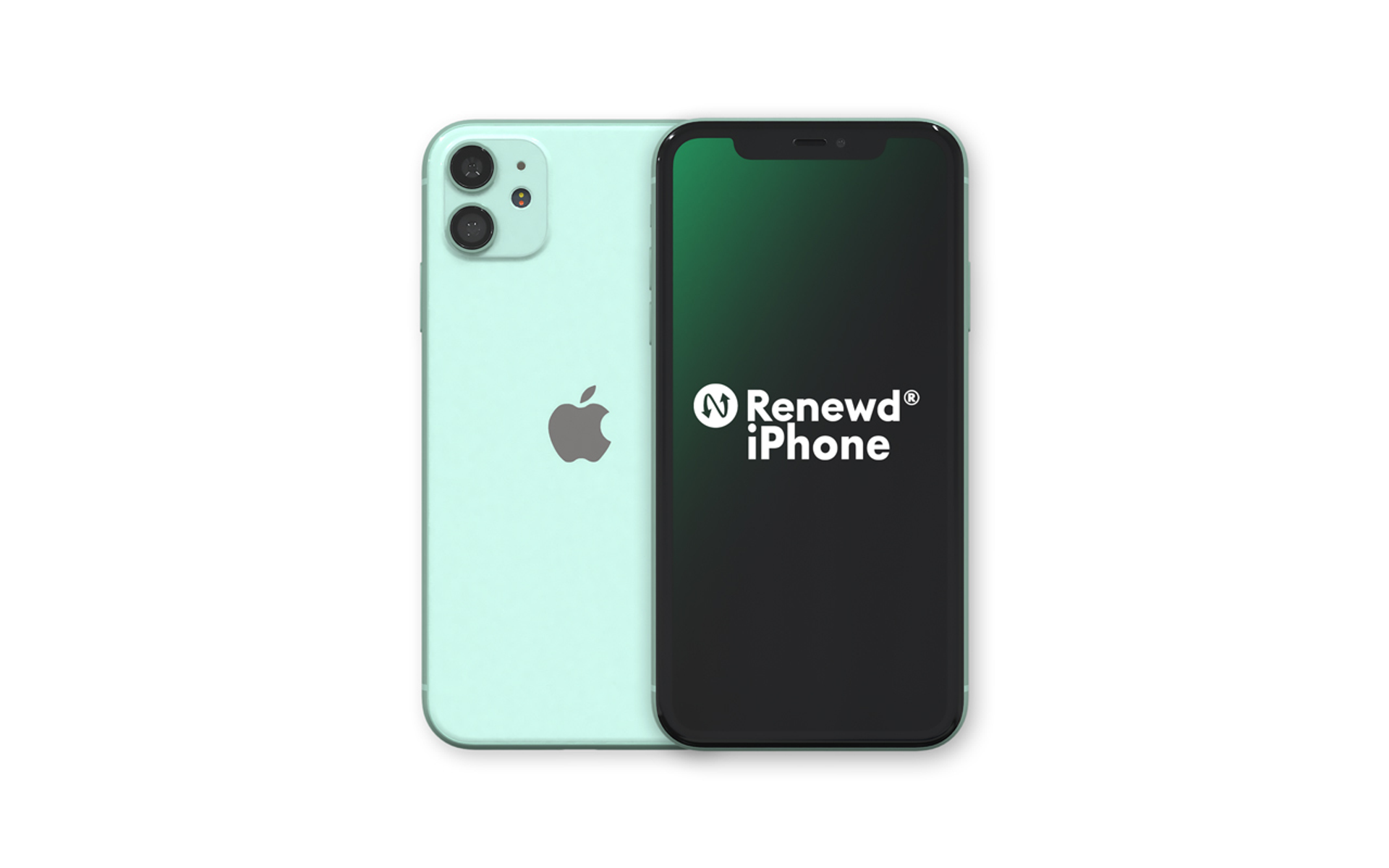 iPhone Dual 64 APPLE 11 REFURBISHED(*) SIM GB Green