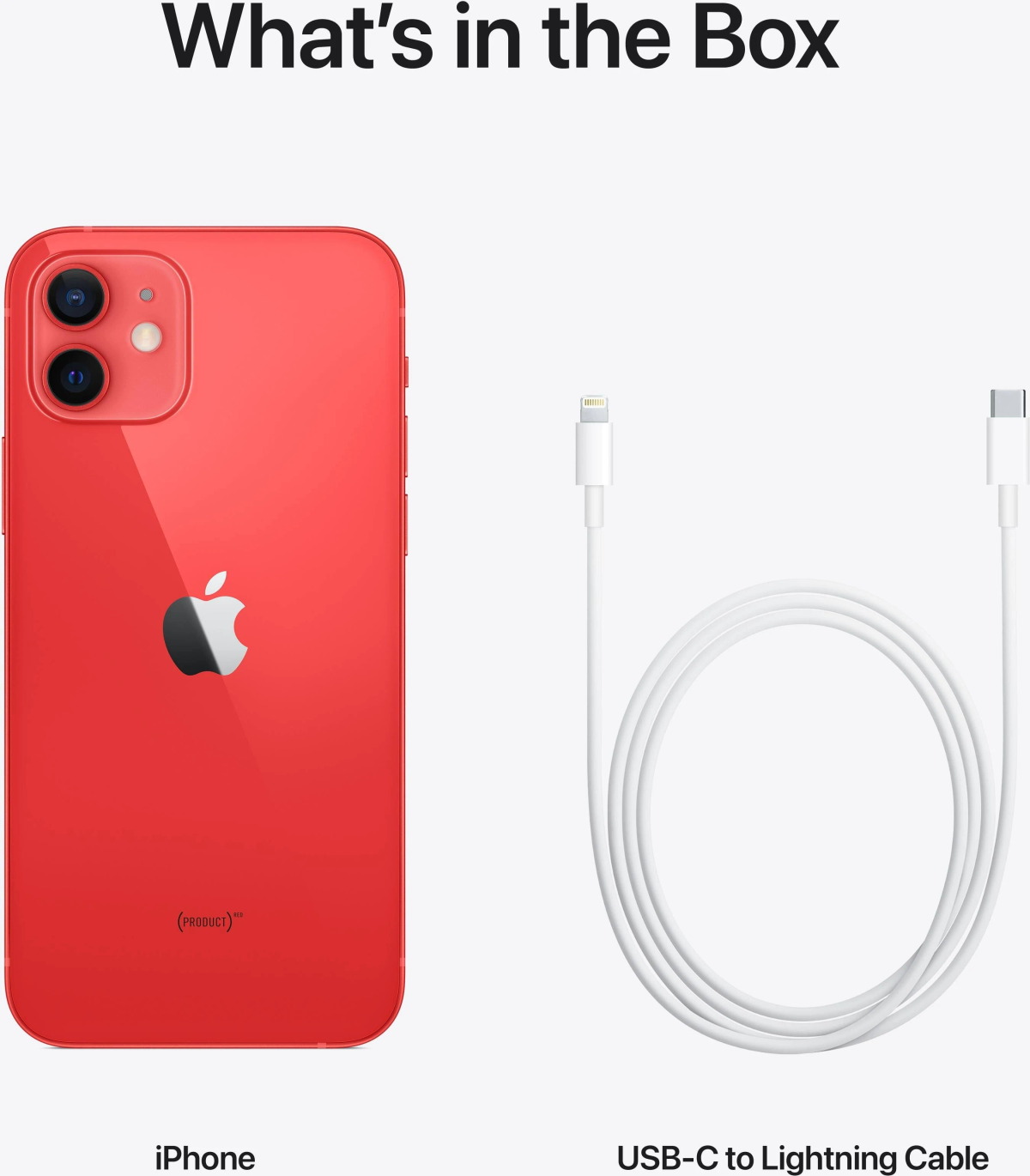 APPLE IPHONE 12 64GB (PRODUCT)RED 64 SIM Dual GB Red