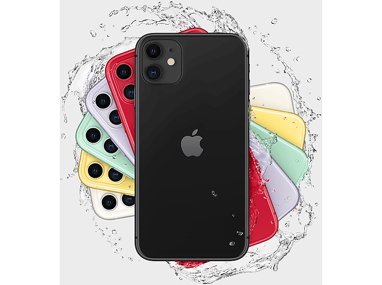 APPLE iPhone 11 | 64 GB Zwart / Black 2G (GSM), 3G (UMTS), 4G (LTE