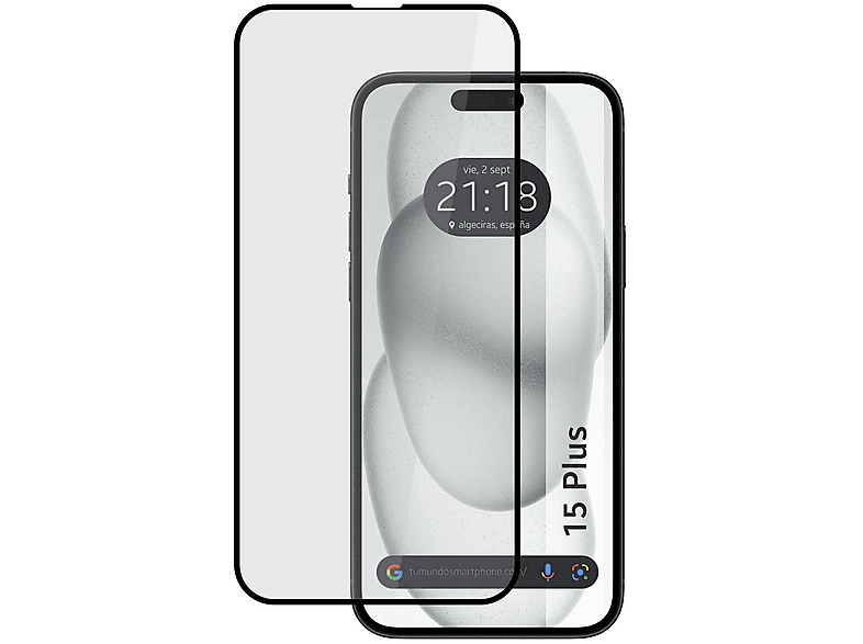 Protector pantalla móvil - IPhone 15 Plus (6.7) TUMUNDOSMARTPHONE