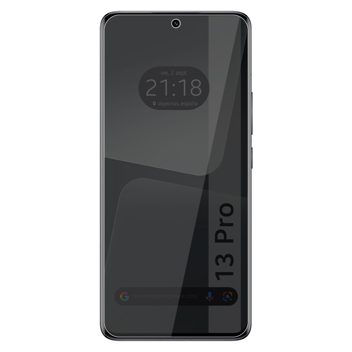 Lo schermo dello smartphone mostra l'ora 21:18, data 2 set. Il telefono è 13 Pro. Barra di ricerca visibile.