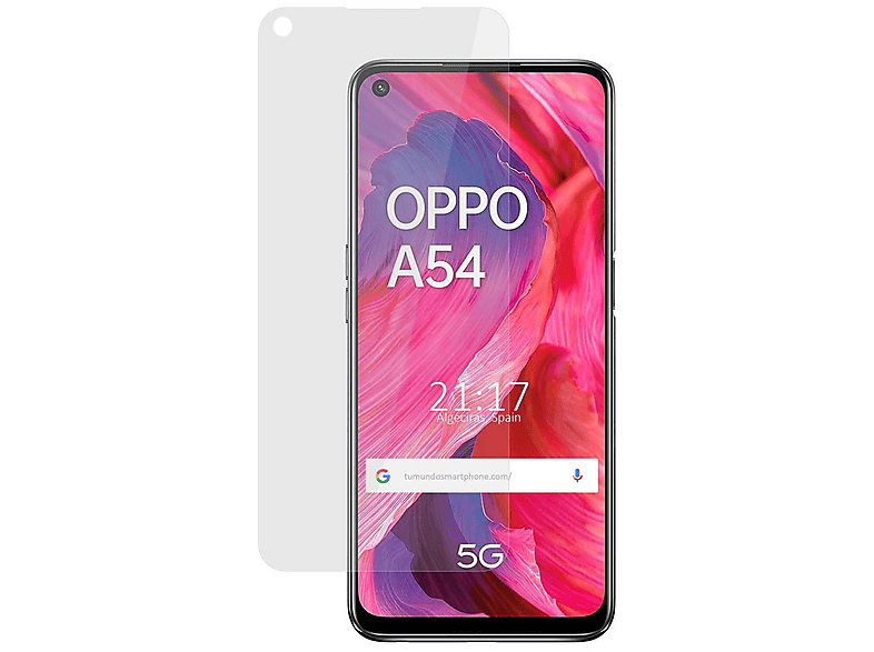 Custodia In Gel Tpu Per Oppo A54 5G / A74 5G Design Marmo 07 Disegni