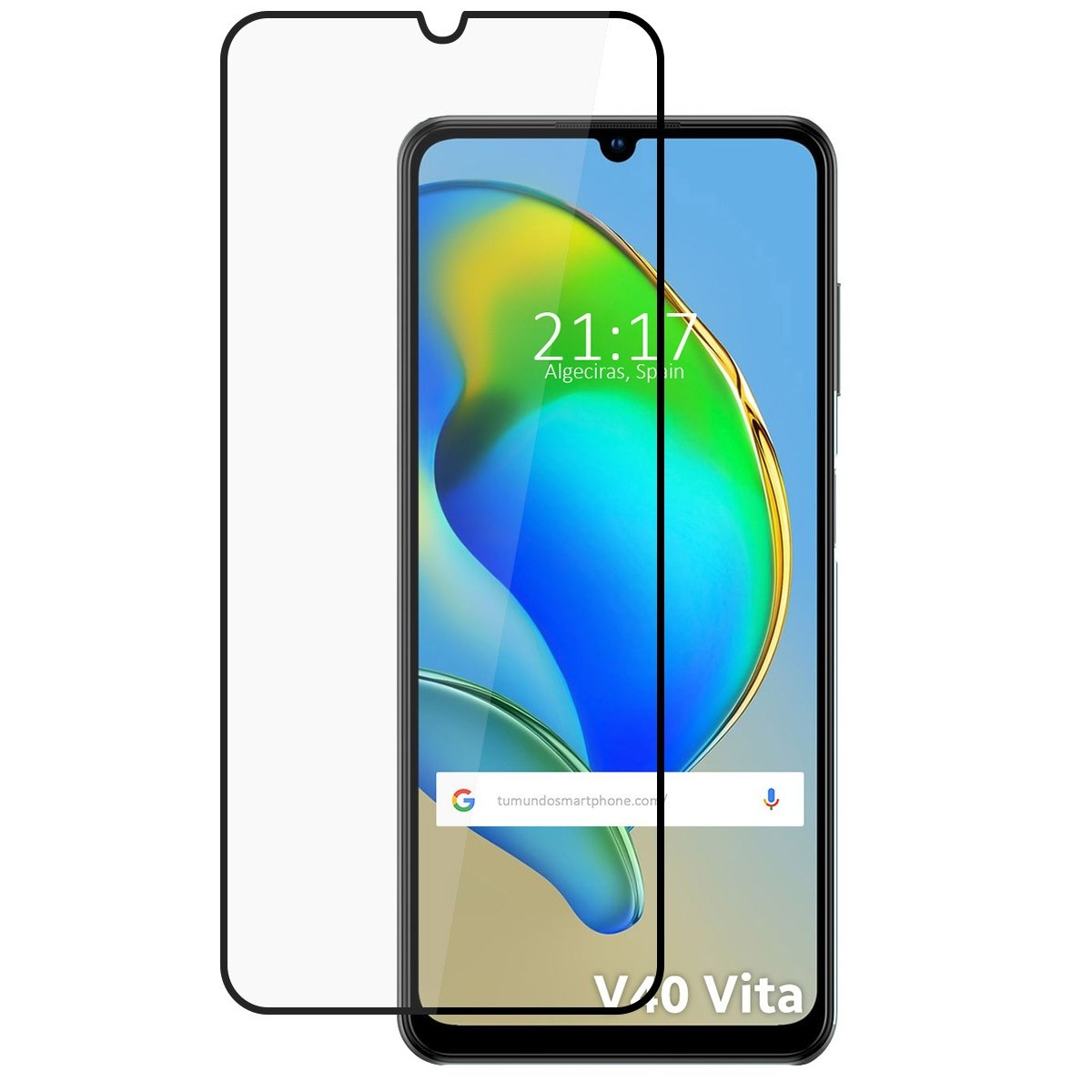 Telefono V20 Vita con protezione schermo.