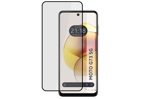 Protector pantalla móvil - Motorola Moto G73 5G TUMUNDOSMARTPHONE,  Motorola, Motorola Moto G73 5G, Cristal Templado 5D