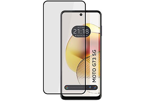 Protector pantalla móvil - Motorola Moto G73 5G TUMUNDOSMARTPHONE,  Motorola, Motorola Moto G73 5G, Cristal Templado 5D