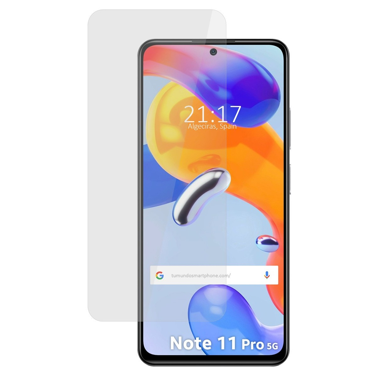 Tumundosmartphone Protettore per Display in Vetro Temperato per Xiaomi Mi9 Transparent