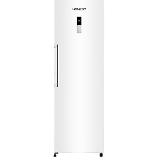Congelador vertical - HONEST HCV185W, No-Frost, 185 cm, Blanco