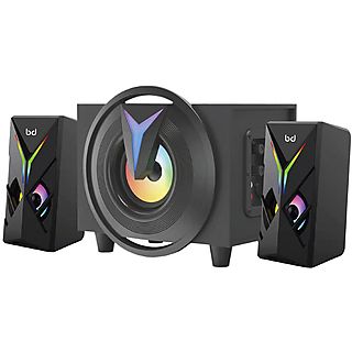 Altavoces Gaming  - Vision RGB 2.1 BIWOND WONDERFUL EXPERIENCE, Negro