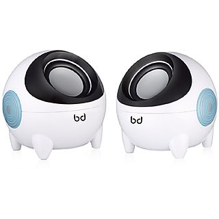 Altavoces Gaming  - Wally Speaker BIWOND WONDERFUL EXPERIENCE, Blanco