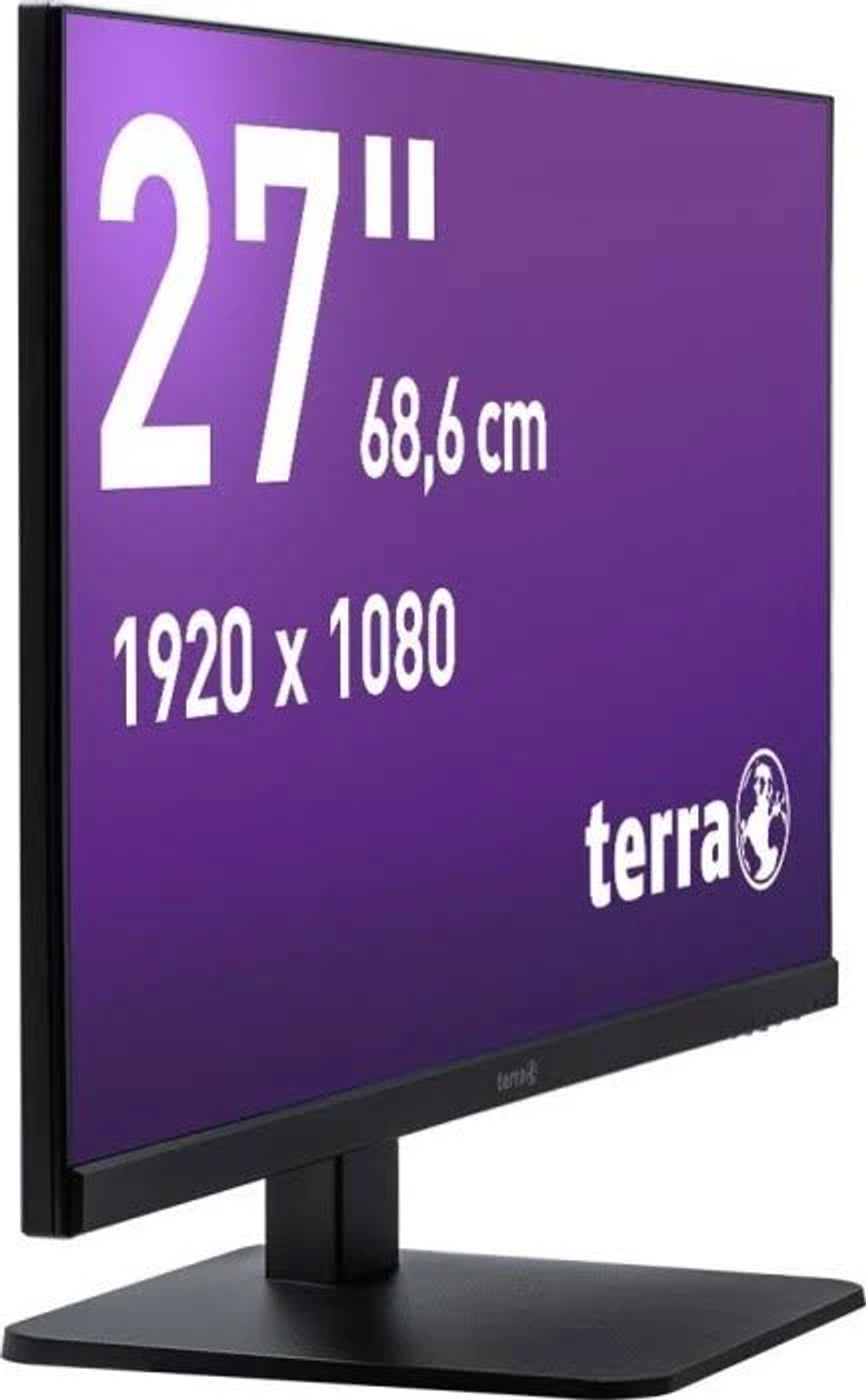 TERRA LCD/LED 2727W HA black Reaktionszeit (5 ) Hz , HD ms Monitor Zoll GREENLINE PLUS 27 75 HDMI, DP