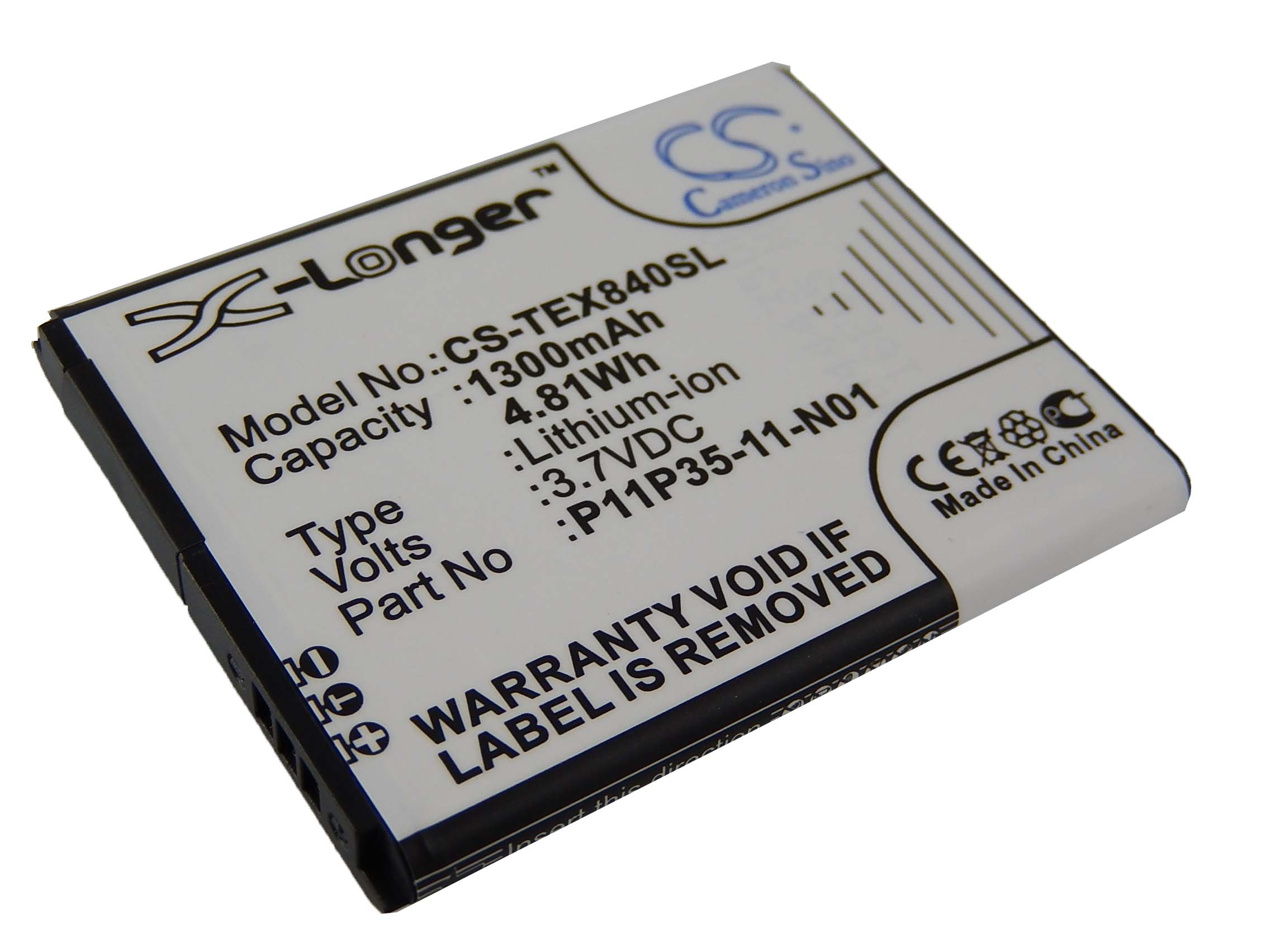 VHBW kompatibel mit CX CX Volt, TI-Nspire - Nspire TI-Planet, Graphing, Akku Instruments Taschenrechner, CAS Texas 1300 Li-Ion CAS 3.7 TI