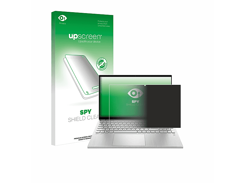 UPSCREEN Anti-Spy Schutzfolie(für HP Pavilion x360 Convertible 15-er0203ng)