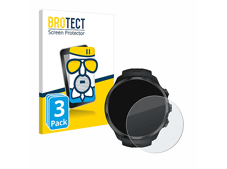 BROTECT 3x Airglass matte Schutzfolie(für Suunto Spartan Sport)