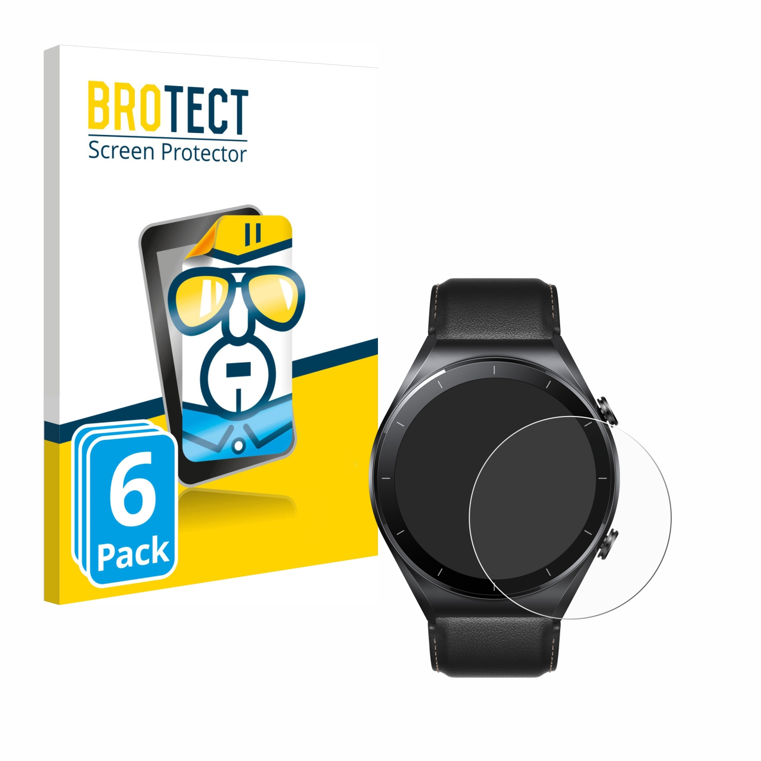 Watch S1) BROTECT 6x klare Schutzfolie(für Xiaomi