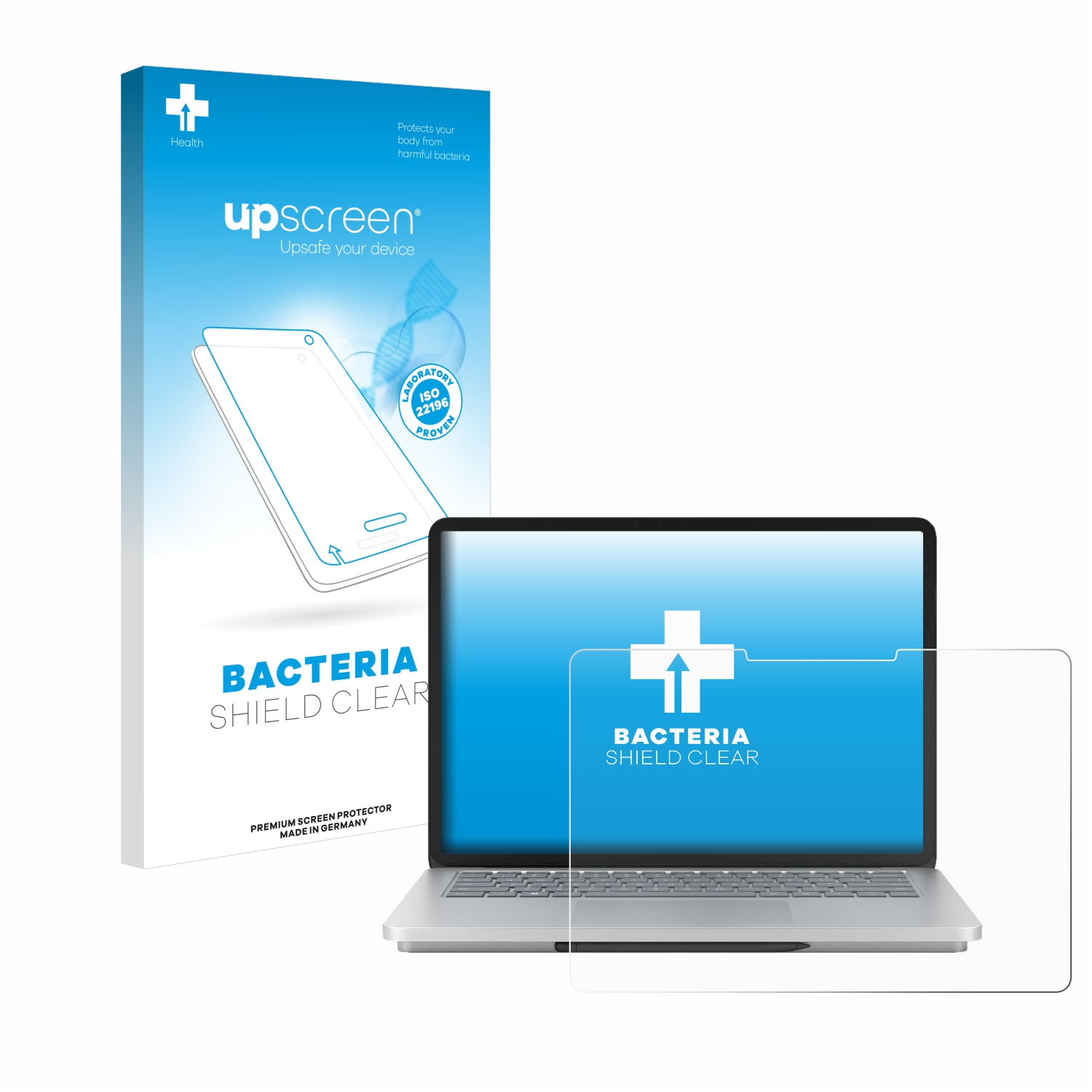 UPSCREEN Microsoft klare Surface Laptop 2) Schutzfolie(für antibakteriell Studio