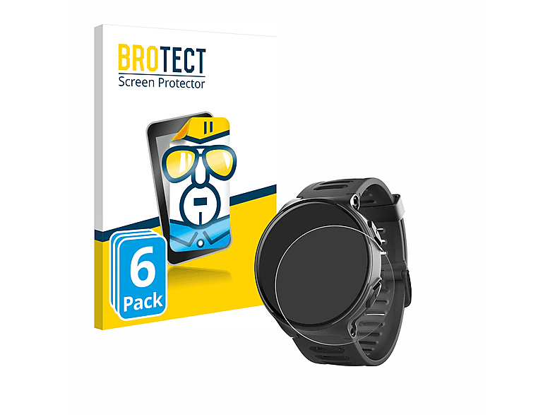 BROTECT 6x klare Schutzfolie(für Kiprun 500) | Smartwatch Schutzfolien & Gläser