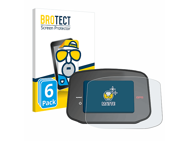 Neue Produkte für 2024 BROTECT 6x matte Schutzfolie(für CT8 PowaKaddy GPS)