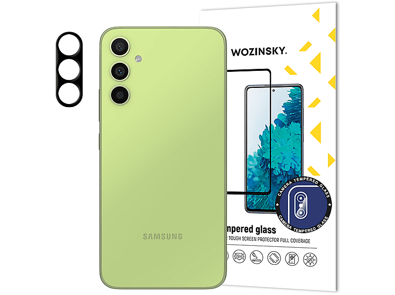 9H A34 kompatibel Displayschutz(für Kamera für gehärtetes Glas Samsung Camera COFI Full Samsung Galaxy mit 5G Galaxy A34 5G) Glass