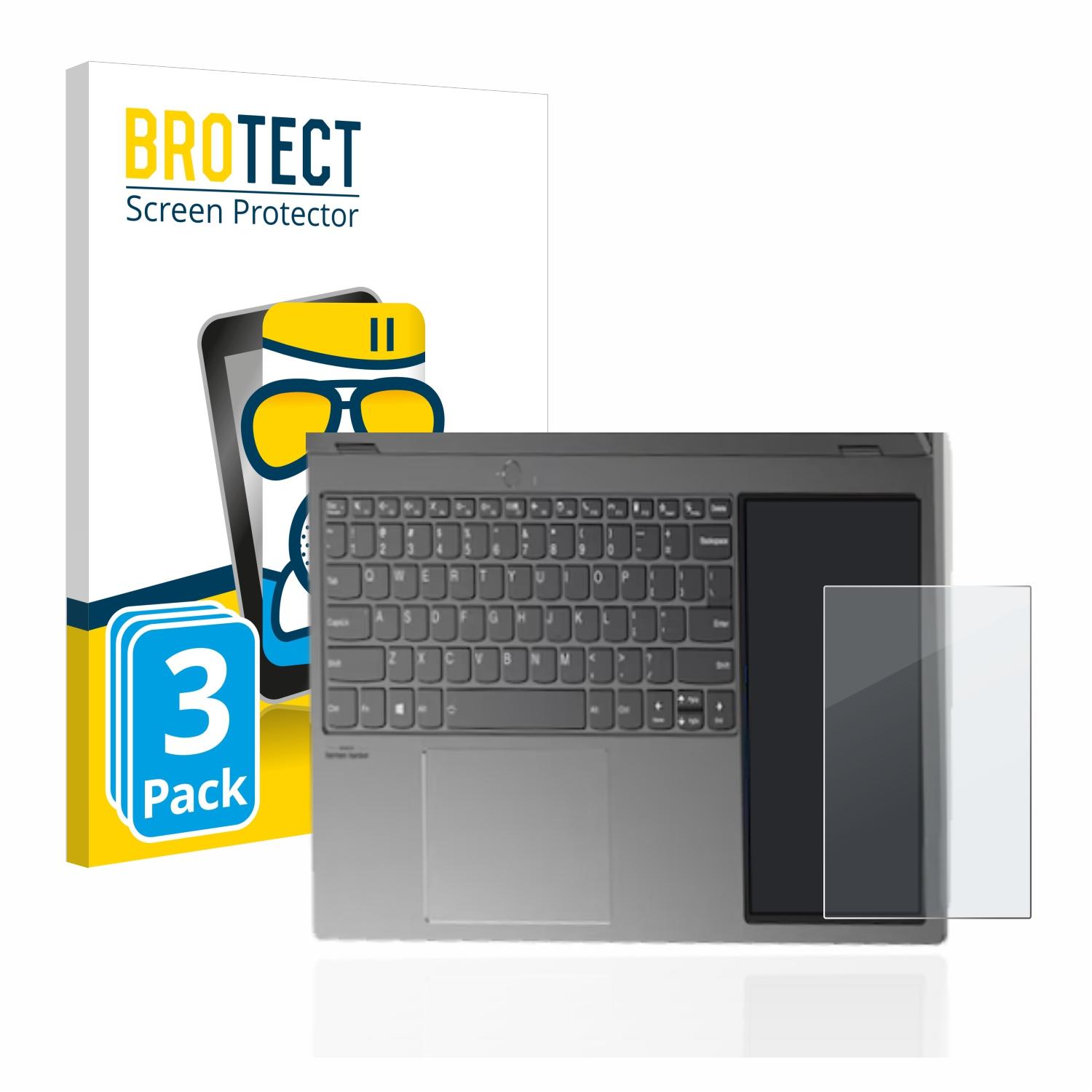 Airglass Lenovo BROTECT matte Gen 3x ThinkBook (Unteres Display)) Schutzfolie(für Plus 3