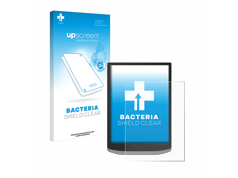 UPSCREEN antibakteriell klare Schutzfolie(für PocketBook InkPad X Pro) | Schutzfolien & Schutzgläser
