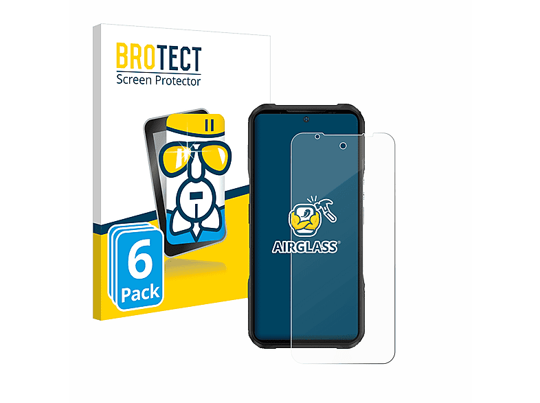BROTECT Pro) Schutzfolie(für klare Airglass V20 Doogee 6x