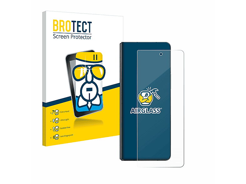 BROTECT Airglass klare Schutzfolie(für Samsung Galaxy Z Fold 4)