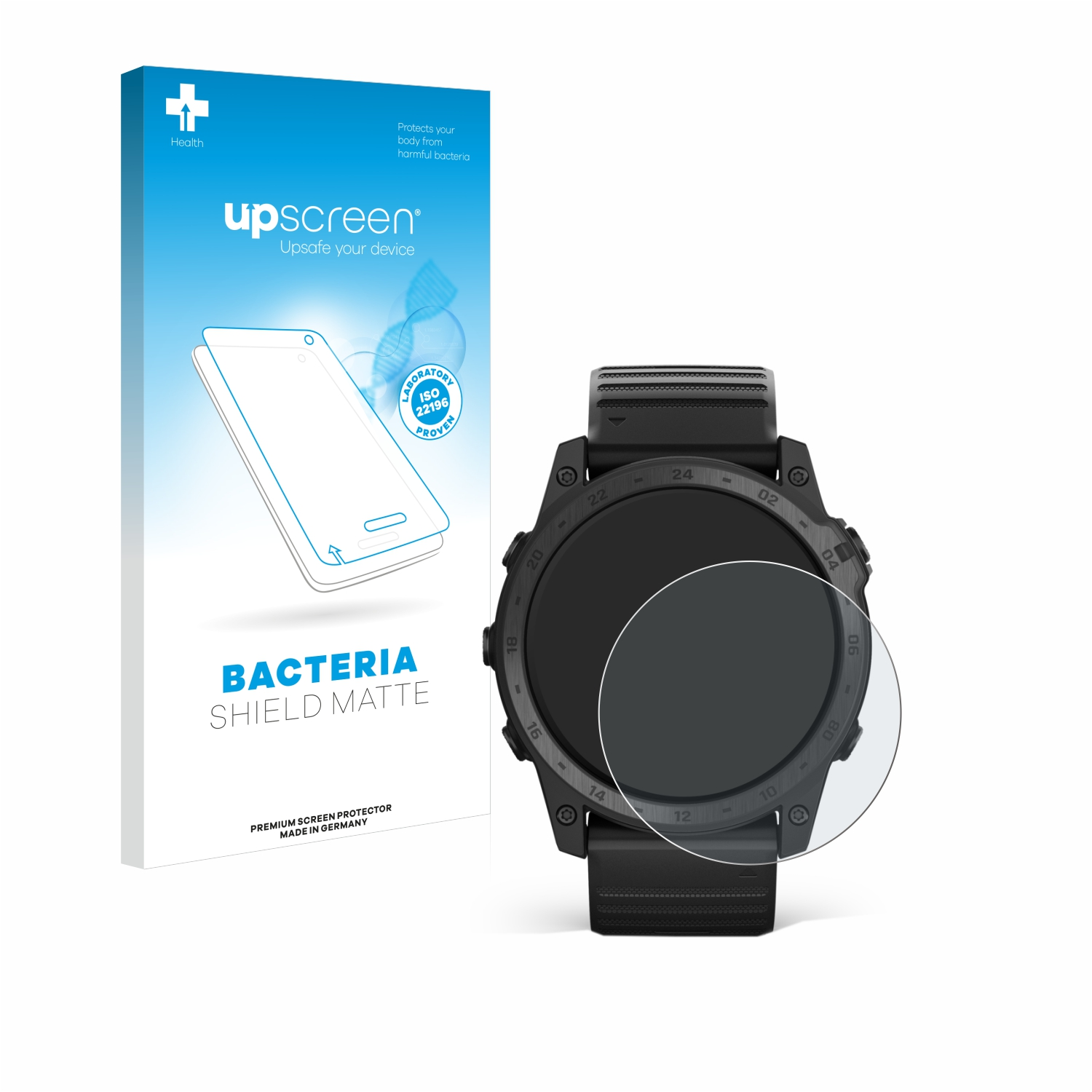 antibakteriell matte Schutzfolie(für Tactix entspiegelt Garmin UPSCREEN 7 Pro)