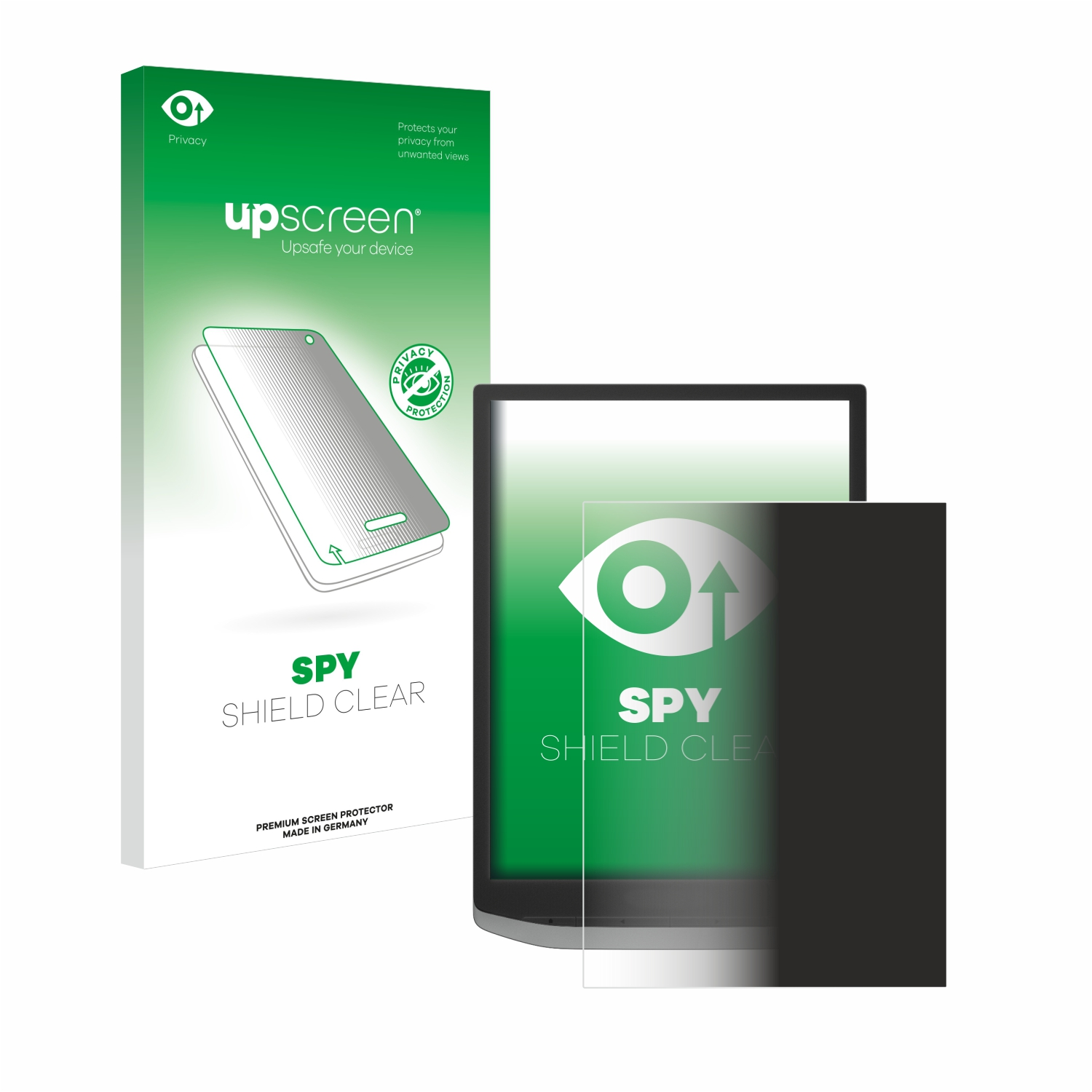 UPSCREEN Anti-Spy Pro) InkPad X PocketBook Schutzfolie(für