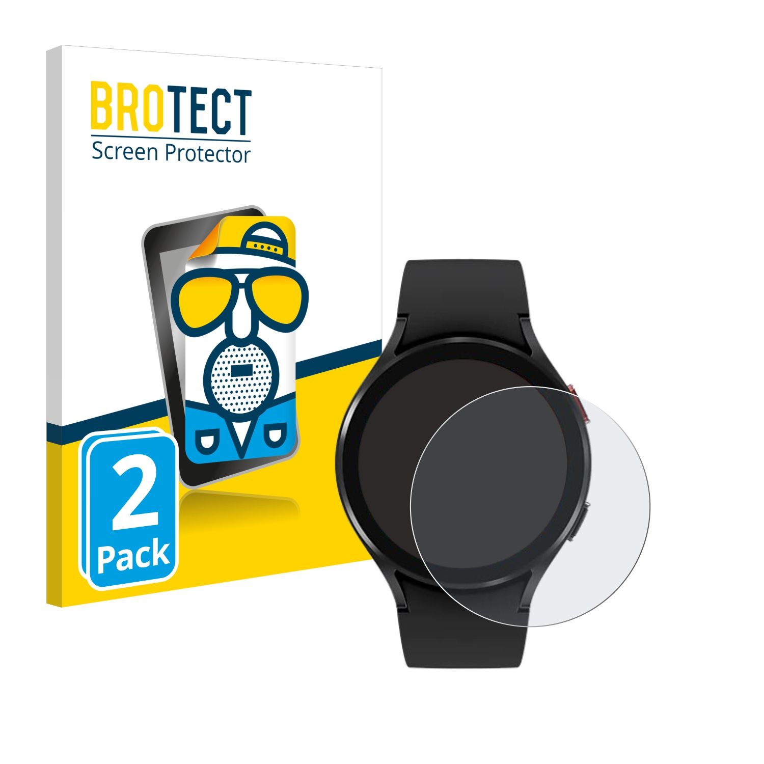 BROTECT 2x matte Schutzfolie(für (44mm)) 4 Galaxy Samsung Watch