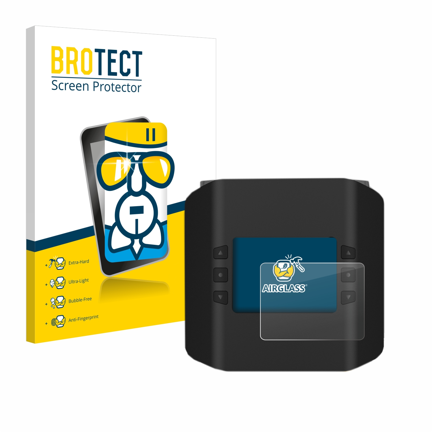 klare Schutzfolie(für BROTECT ISDT Smart K4) Duo Charger Airglass