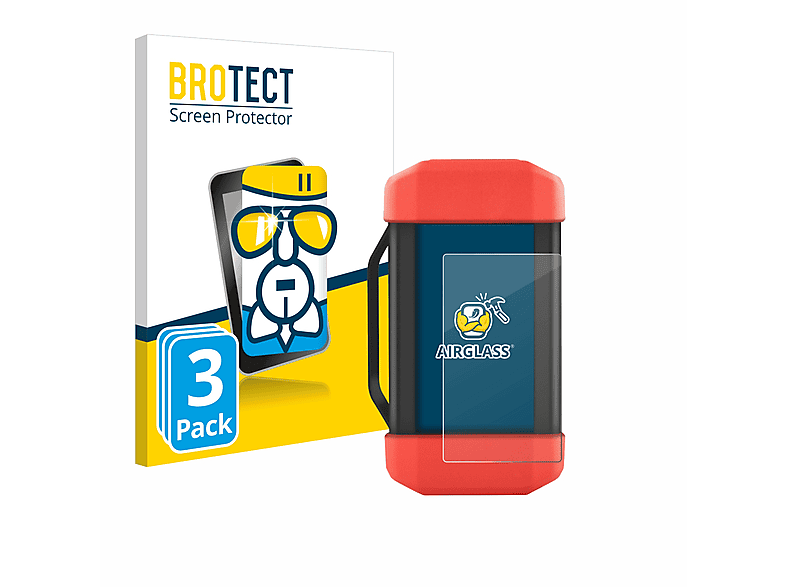 BROTECT 3x Airglass klare Schutzfolie(für Launch SRDs SmartLink)
