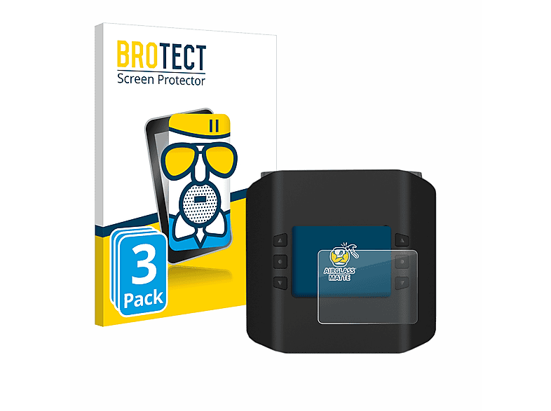 BROTECT 3x Airglass matte Schutzfolie(für ISDT Smart Duo Charger K4)