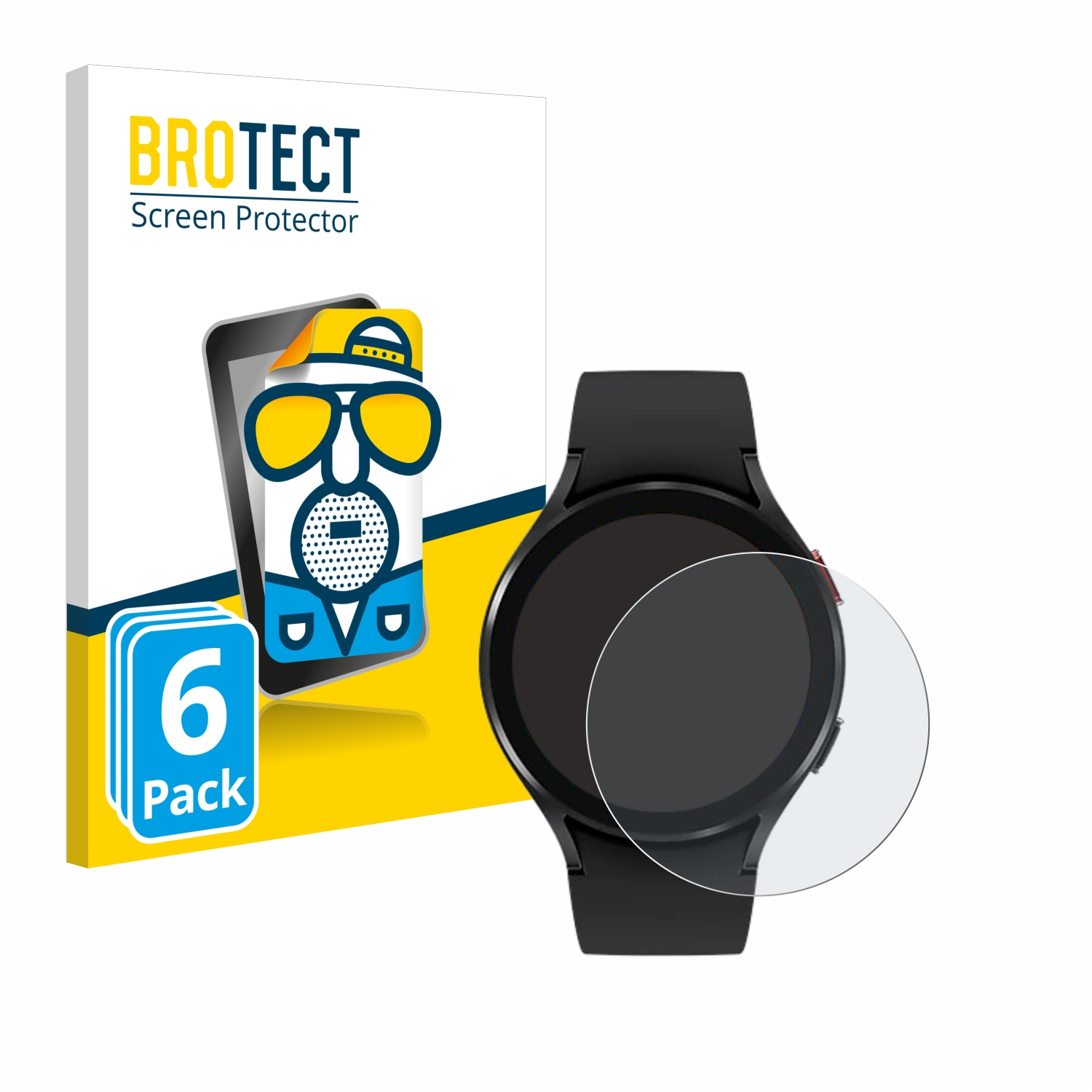BROTECT 6x matte Schutzfolie(für 4 Watch Samsung Galaxy (44mm))