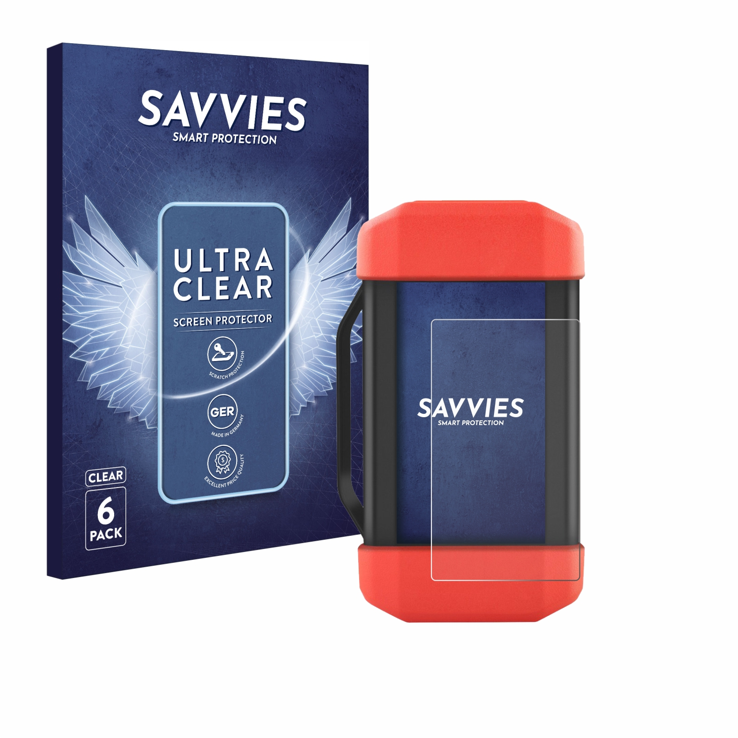Schutzfolie(für klare SmartLink) SAVVIES 6x Launch SRDs