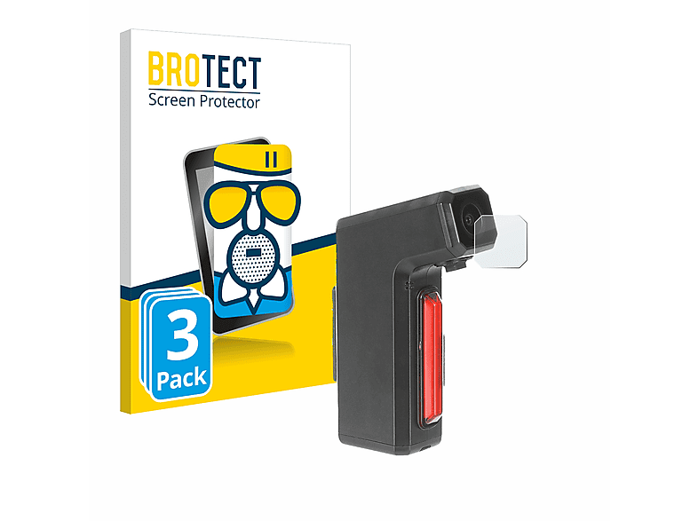 Cycling 3x Tooo BROTECT Schutzfolie(für DVR80) matte Airglass