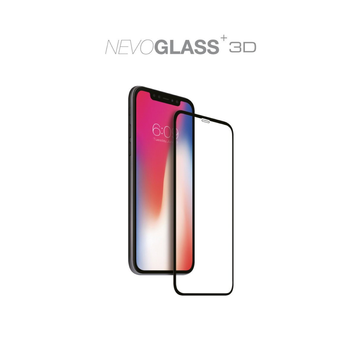 NEVOGLASS curved Displayschutz(für Pro) - iPhone NEVOX glass Apple 3D 14
