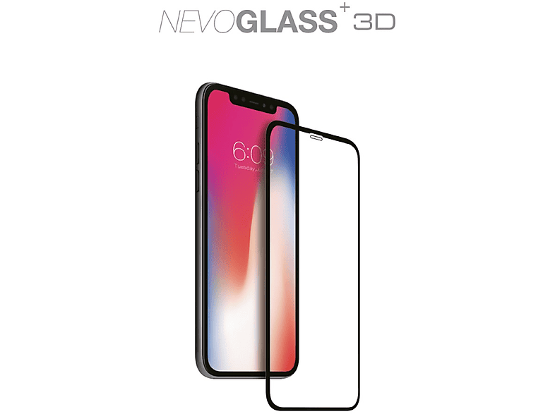 NEVOX 14 Pro) glass NEVOGLASS Apple curved Displayschutz(für - 3D iPhone