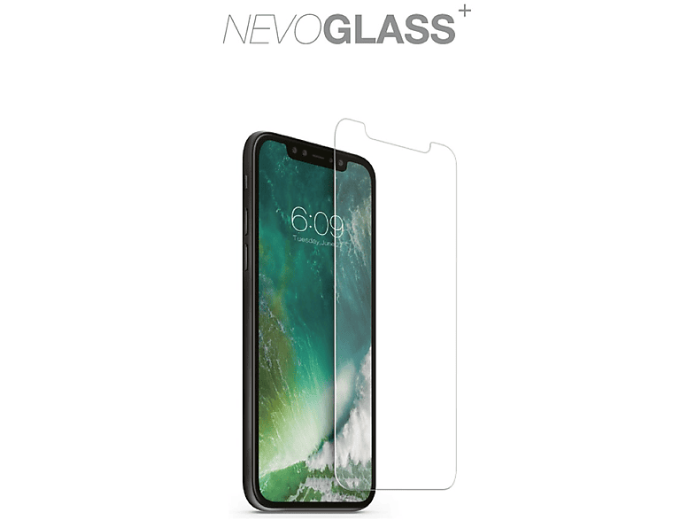 NEVOX NEVOGLASS - tempered Glass APP(für 14 ohne EASY NEVOGLASS -6.1 iPhone Glass Pro) Apple tempered