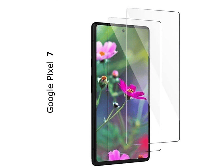 7) für Pixel , Displayschutzfolie Google Google Pixel Schutzfolie Panzerglas 7 Ultra-klar, Google BAKER Schutzfolie(für 2 Stück