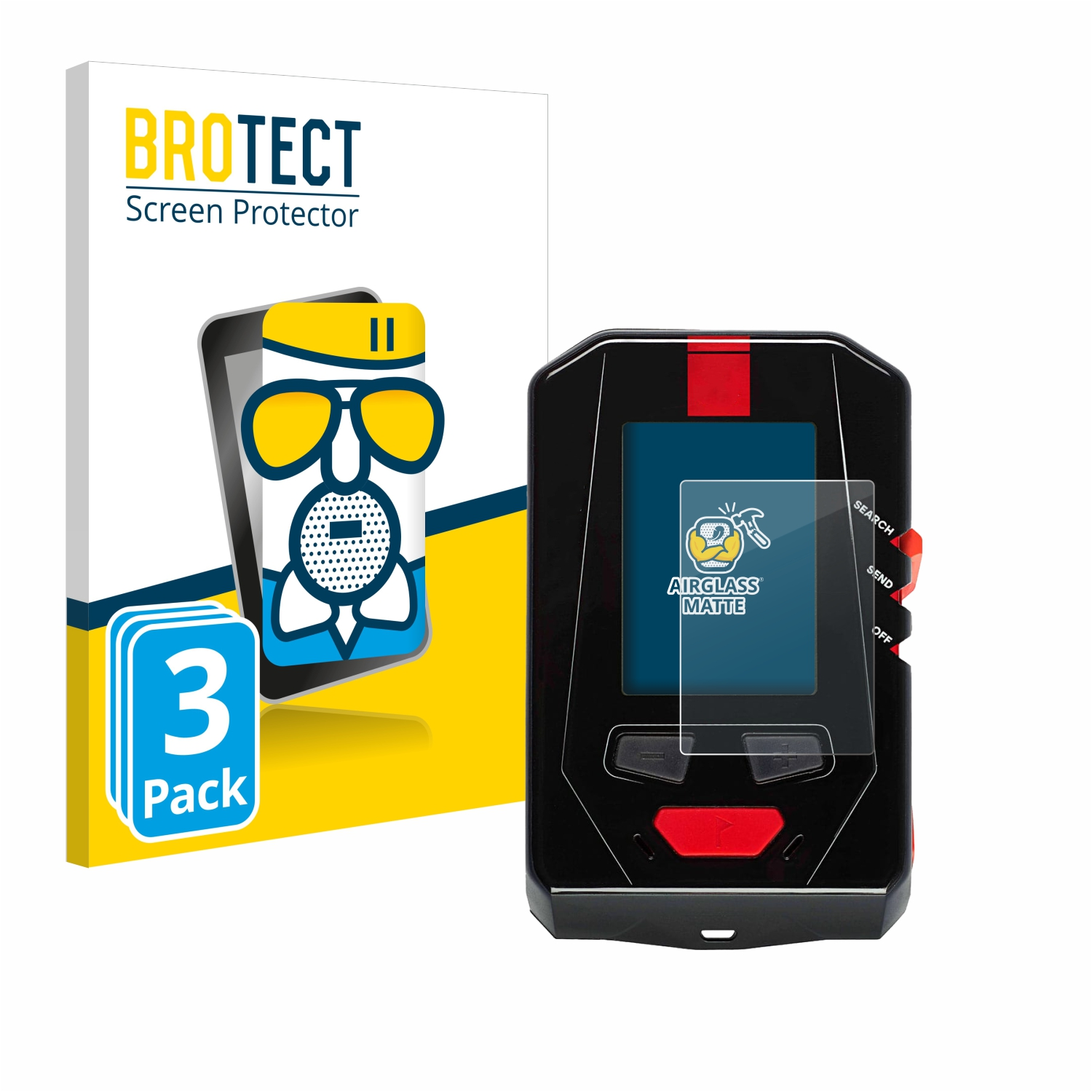 BROTECT 3x Airglass matte Schutzfolie(für Arva Pro) Neo BT