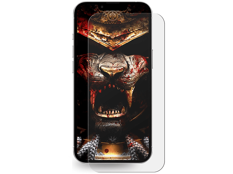 PROTECTORKING 6x 3D Panzerschutzglas KLAR Displayschutzfolie(für Apple iPhone 15 Pro Max)