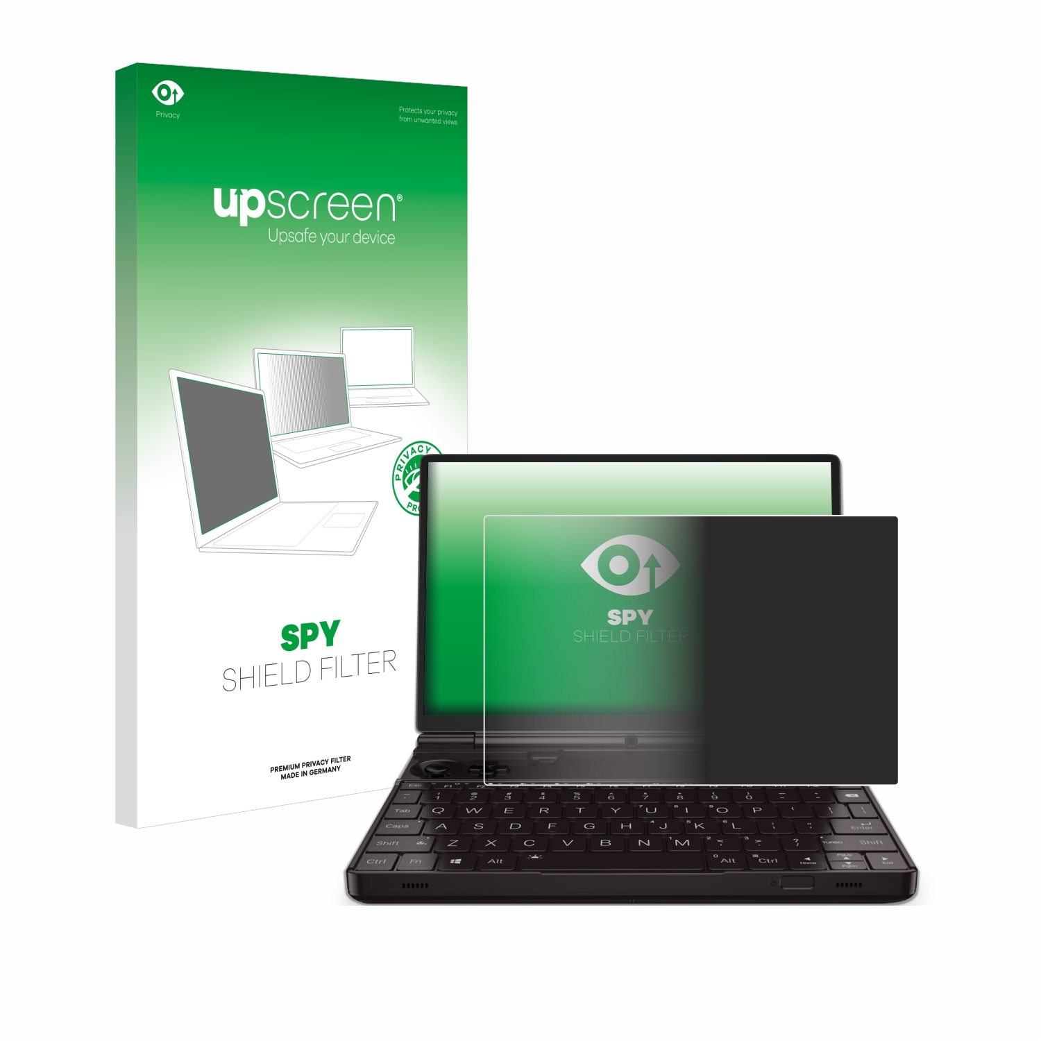 UPSCREEN Anti-Spy Blickschutzfilter(für GPD Win 2 Max 2023)