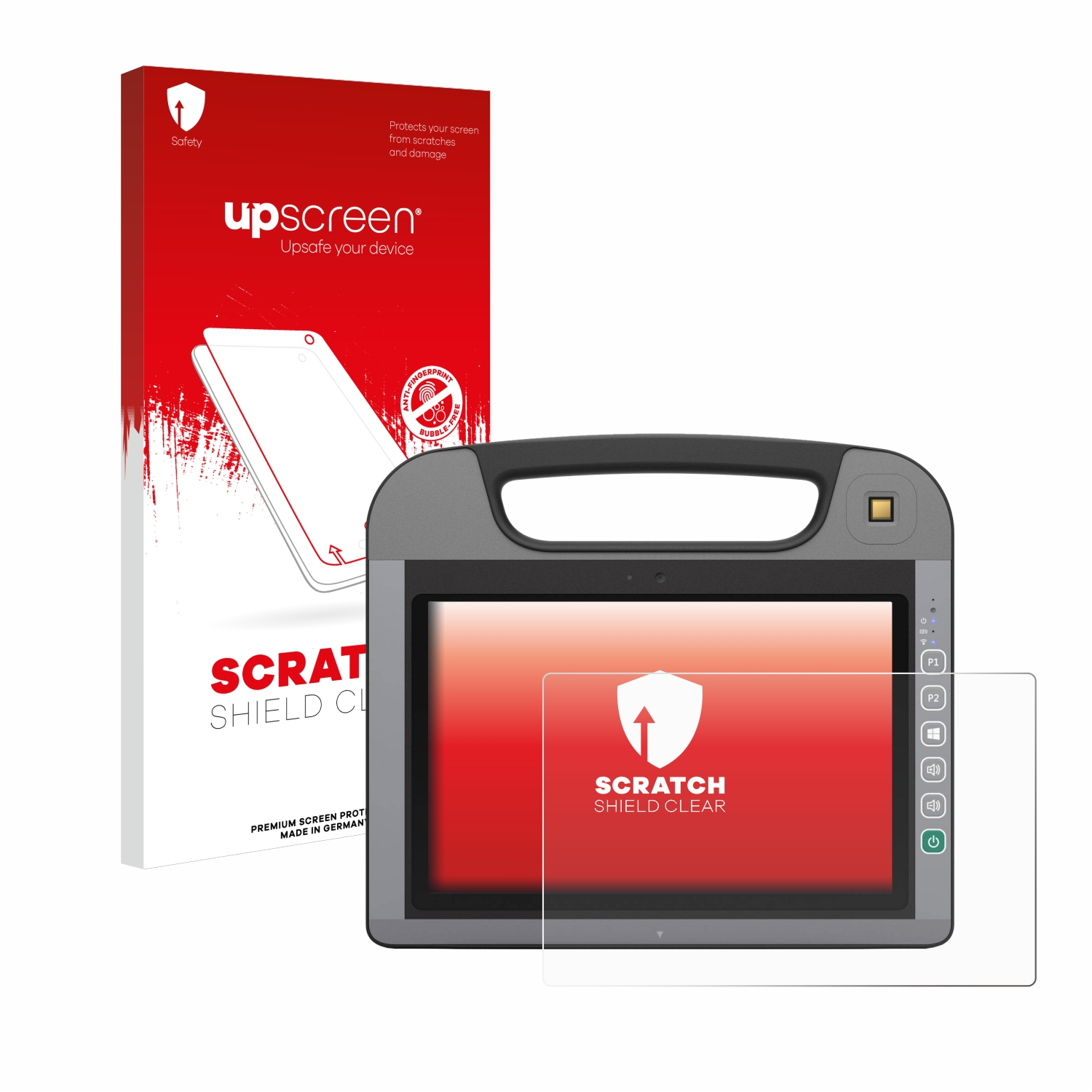 UPSCREEN Getac Kratzschutz klare Schutzfolie(für RX10H)