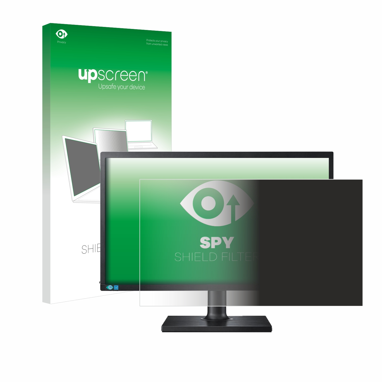 UPSCREEN Anti-Spy Blickschutzfilter(für Samsung S24E650BW (16:10))