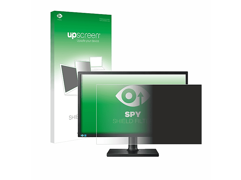 UPSCREEN Anti-Spy Blickschutzfilter(für Samsung S24E650BW (16:10)) | Monitor Displayschutz