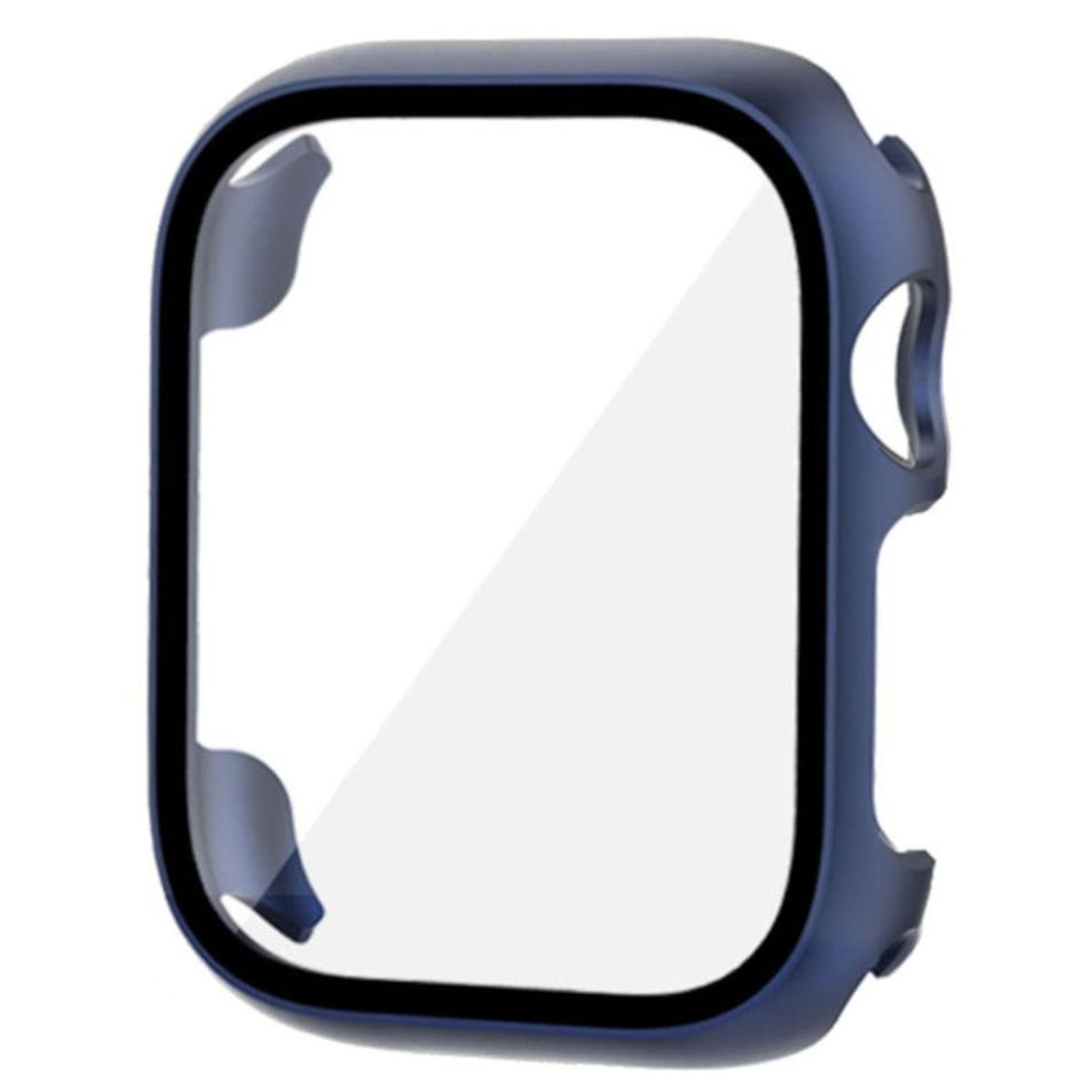 45mm Smartwatchhülle(für 9 1 Hülle Apple Series 4 / H9 + Hart Schock 44mm) Watch 6 in und 2 Design 7 2023 Glas SE WIGENTO 2022 5 8