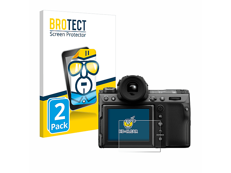 BROTECT 2x klare Schutzfolie(für II) GFX100 Fujifilm